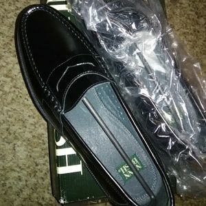 Men's Nunn Bush black loafers